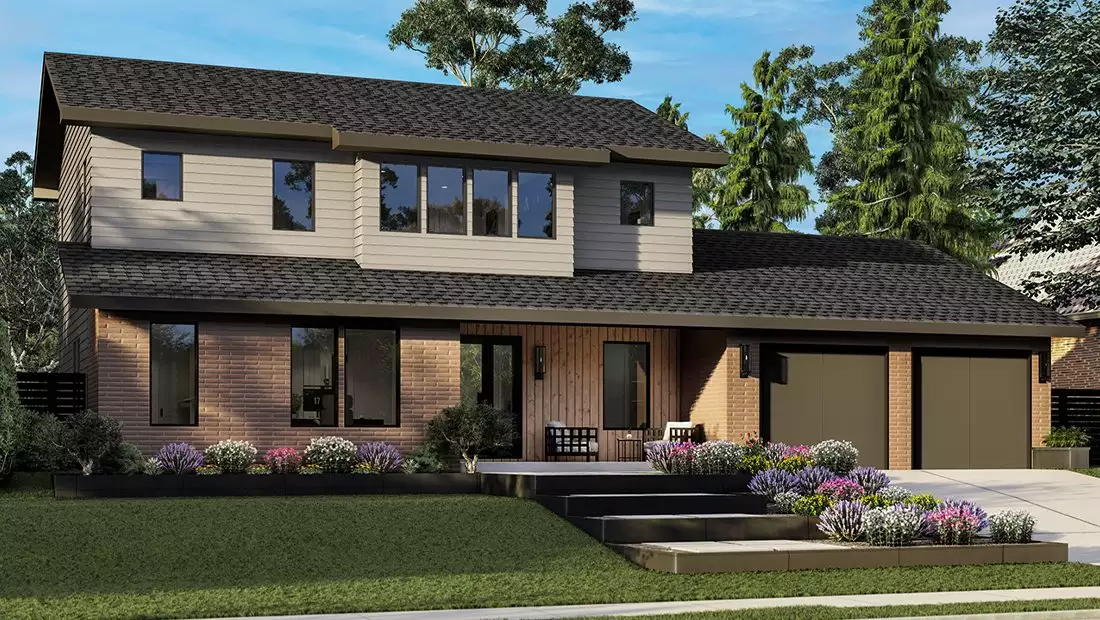 Rendering of Matt Risinger's Austin House Build