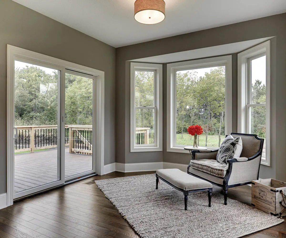 Andersen® 200-Series Double-Hung Windows and Narroline® Gliding Patio Door