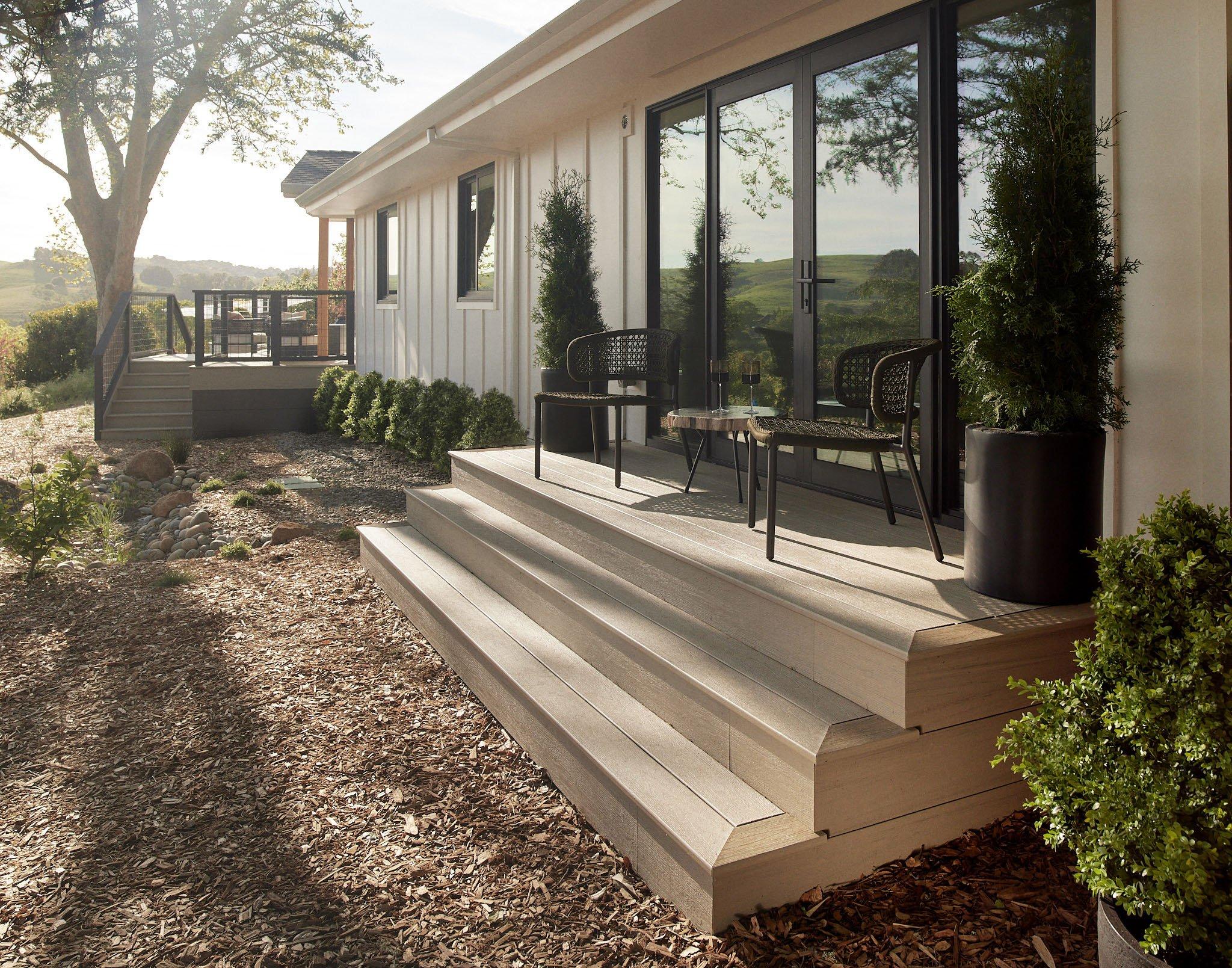 AZEK® Exteriors Board & Batten Siding with Classic Trim