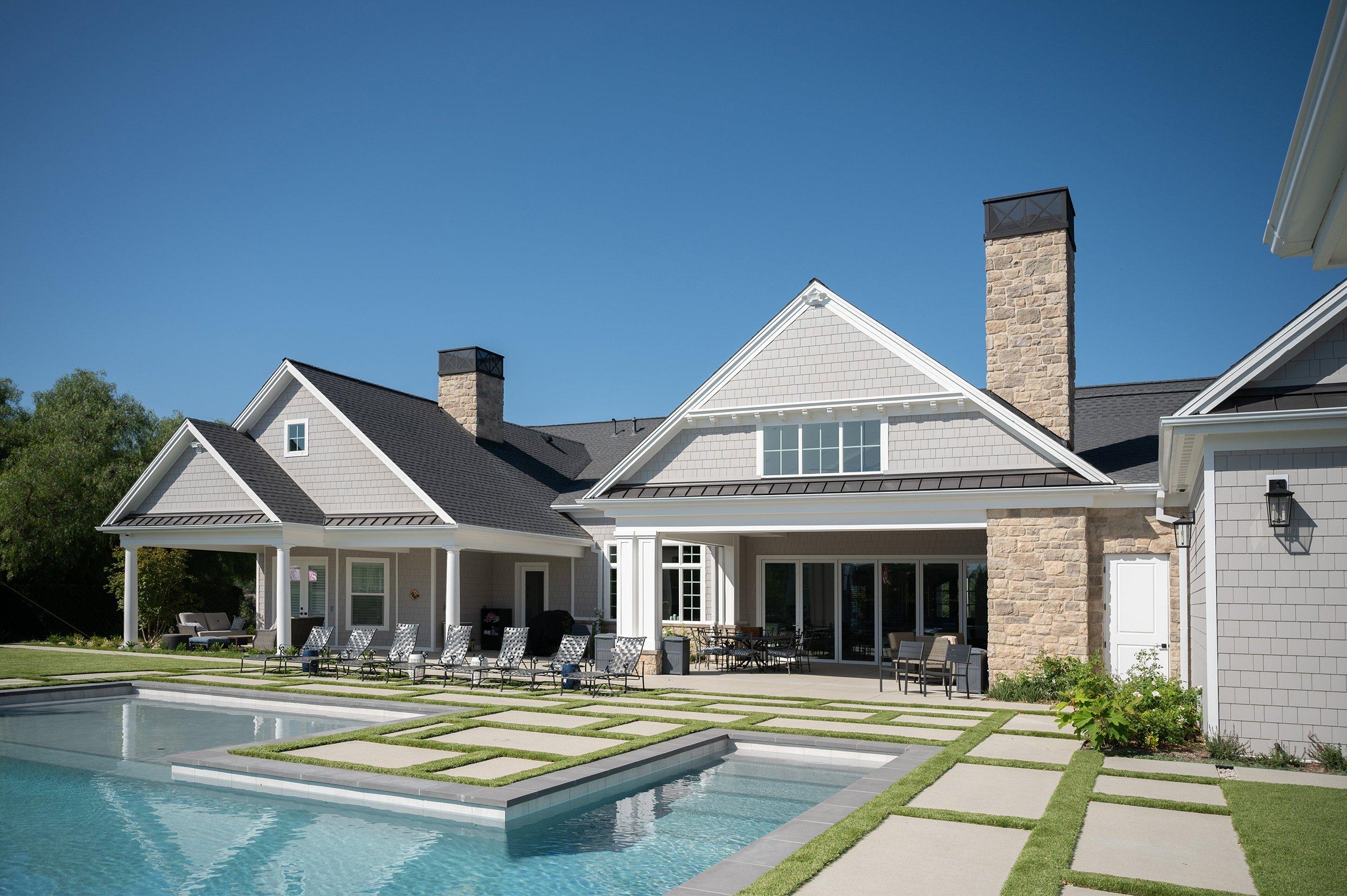AZEK® Exteriors Shingle Siding with Classic Trim