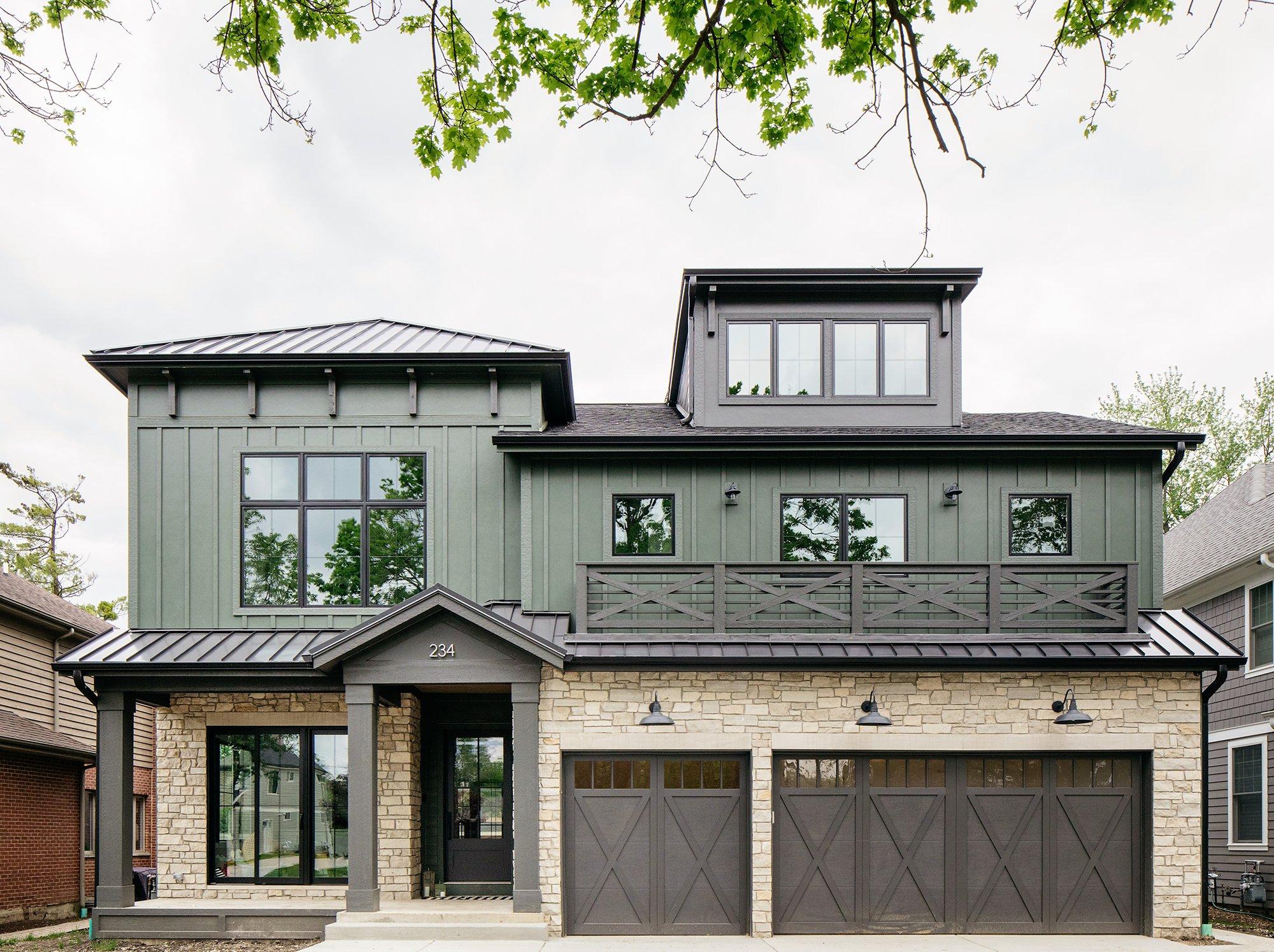 Hardie® Panel in Precisely Green
