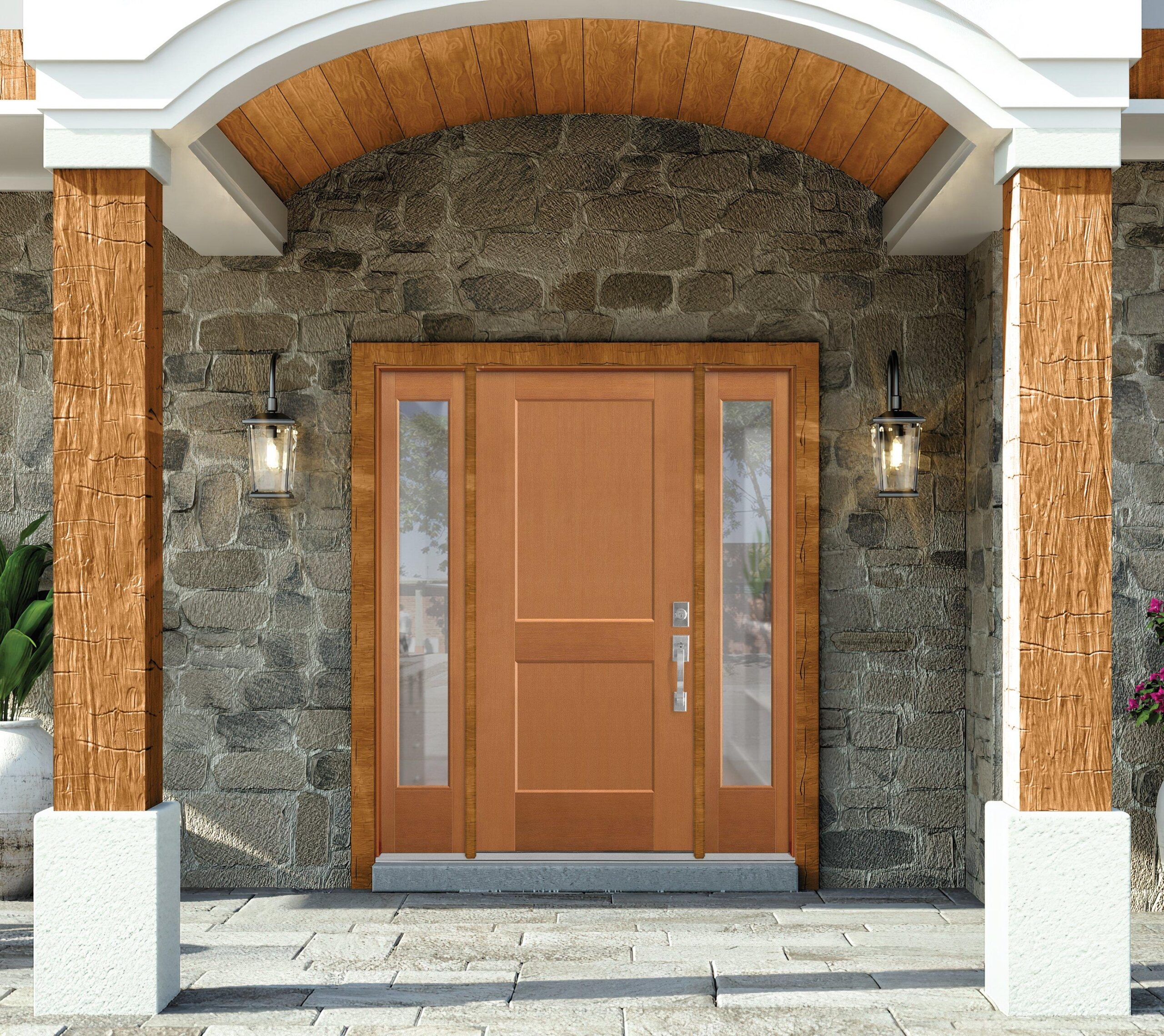Masonite® Heritage Collection Fiberglass Exterior Door