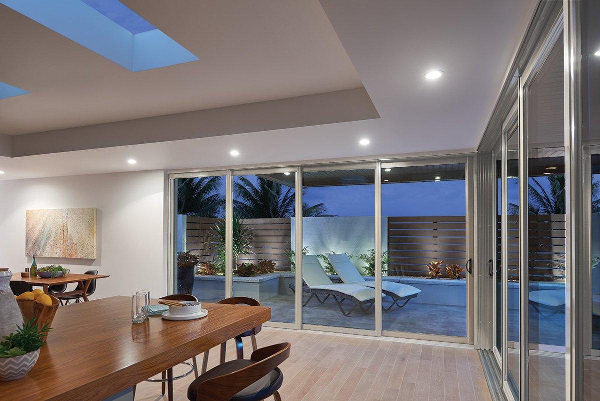Ply Gem® 4880 Series Sliding Patio Doors in Adobe Grey