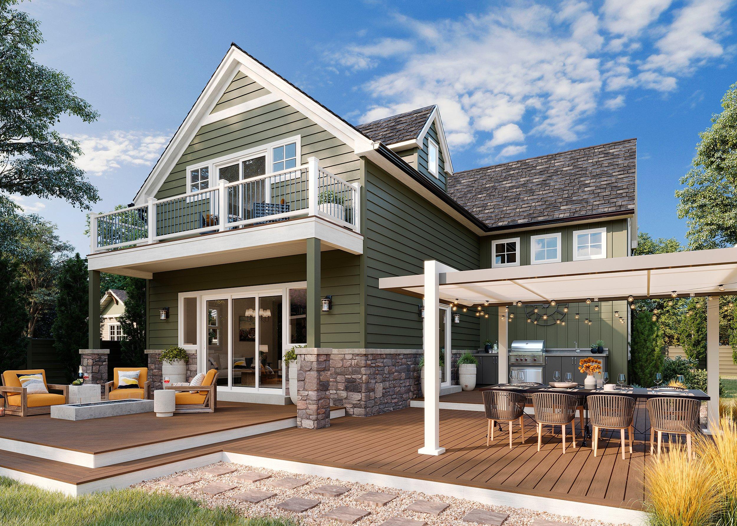 Trex Transcend® Lineage® Jasper Decking